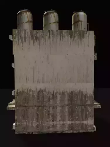 Old Apartement 3d Model