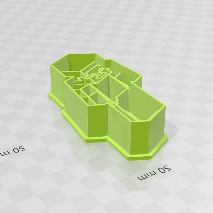 Steve Minecraft cookie cutter 3D print model 3D print model_1
