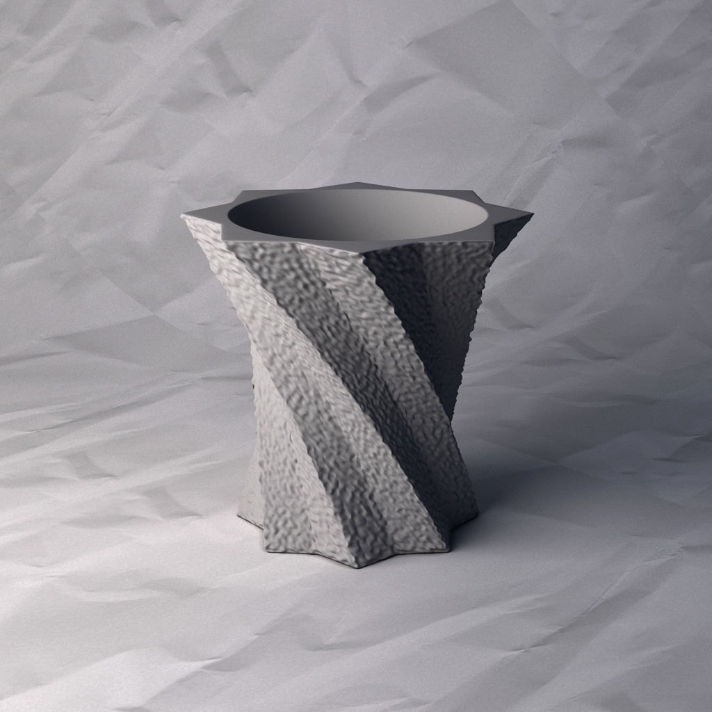 VASE 081 3D print model_6