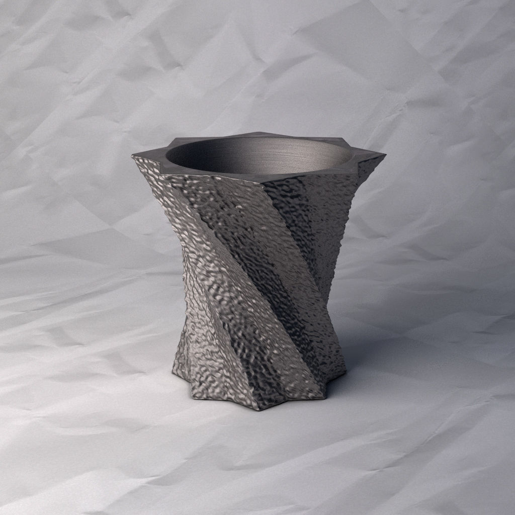 VASE 081 3D print model_4