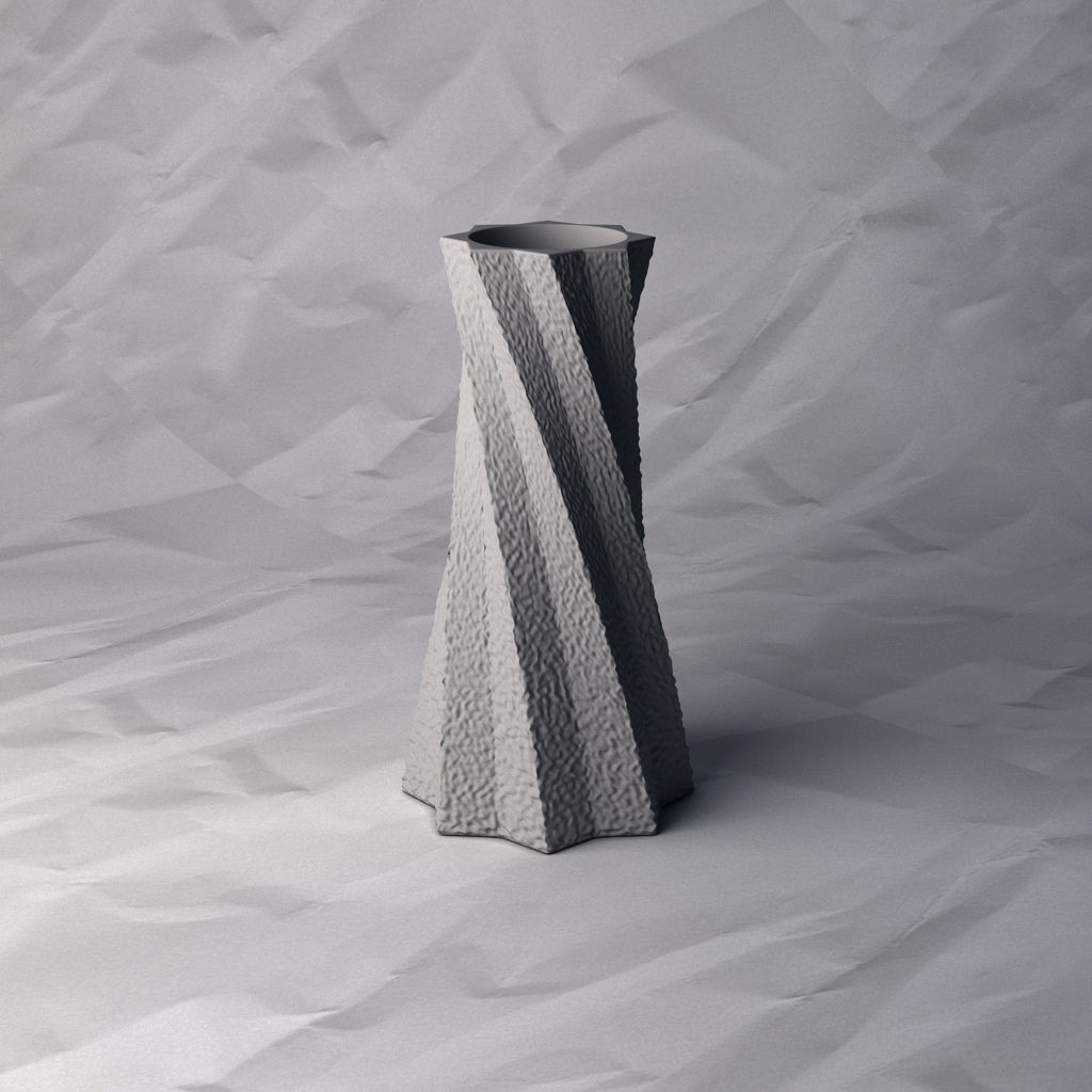 VASE 085 3D print model_6