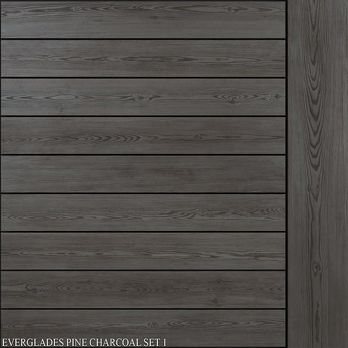 Peronda Everglades Pine Charcoal Set 1 3D model