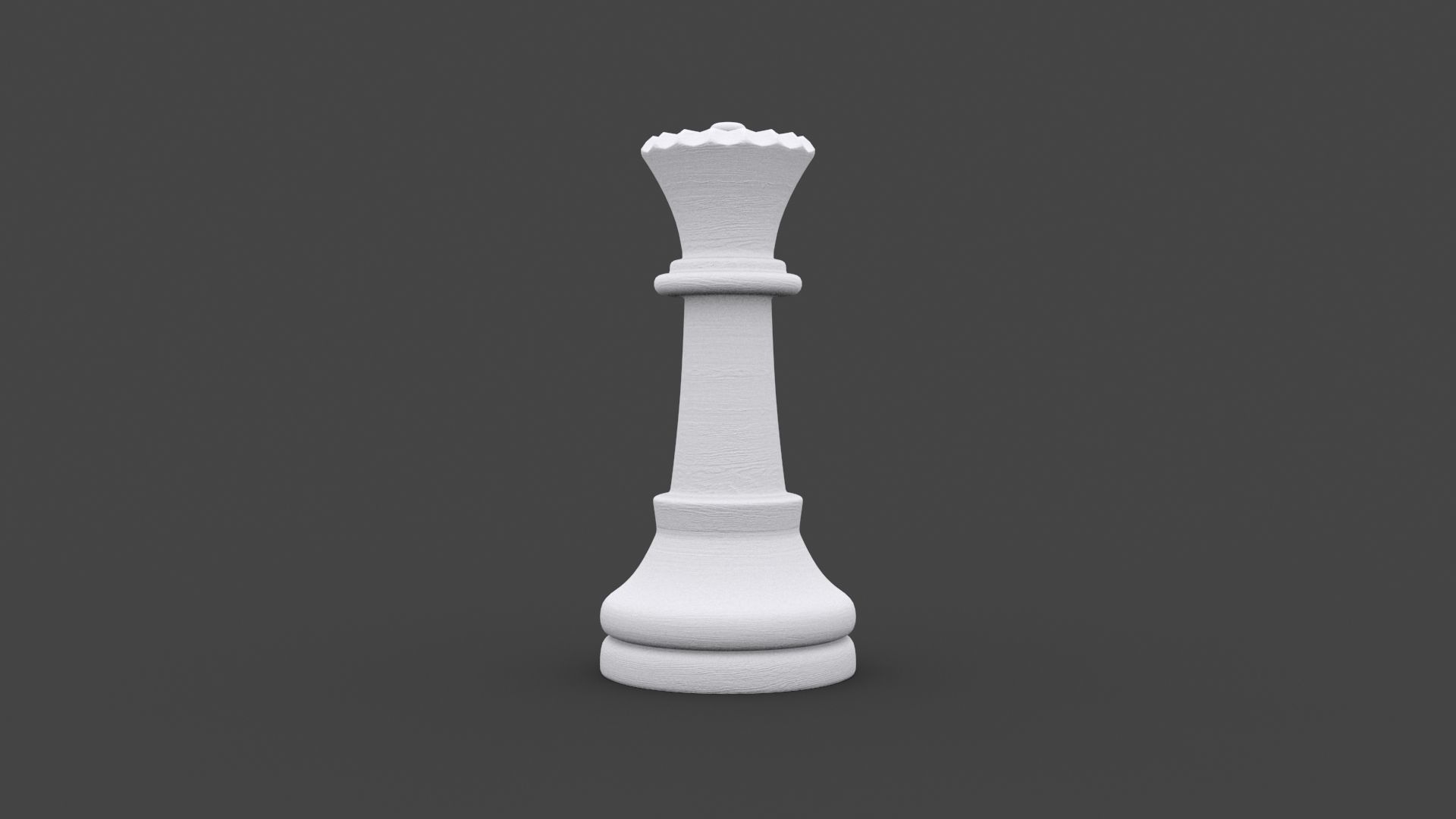 CHES-023 Wooden Queen  3D model_4