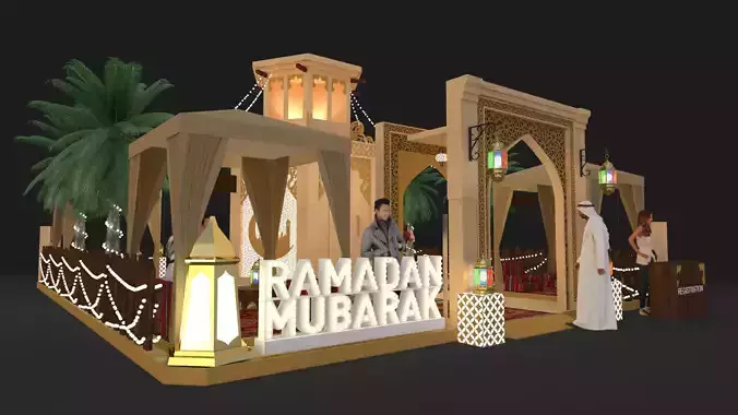 Ramadan Mall Decoration