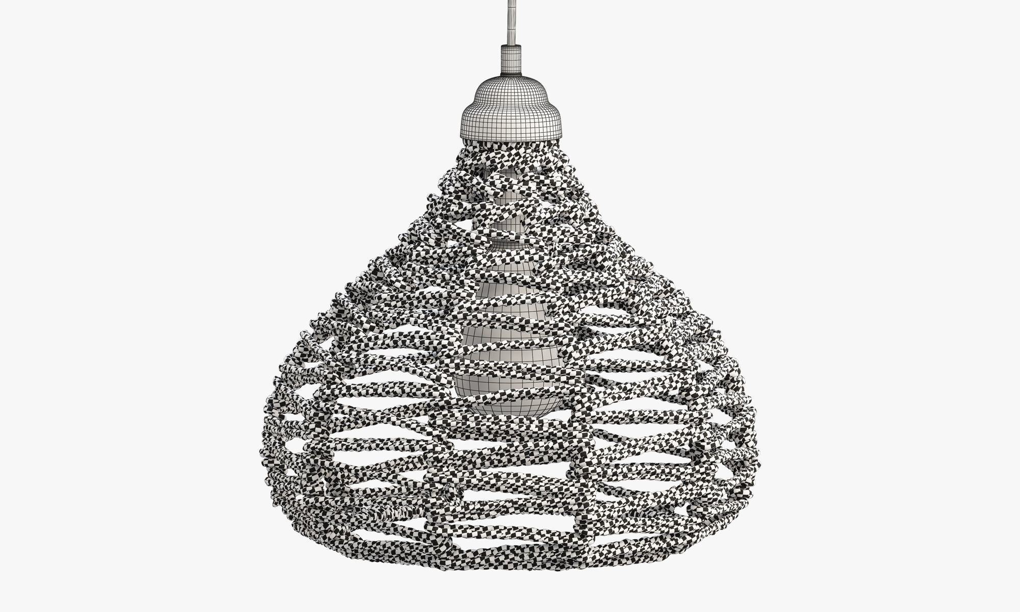 Joybird Nezz Natural Ceiling Lamp 3D model_12