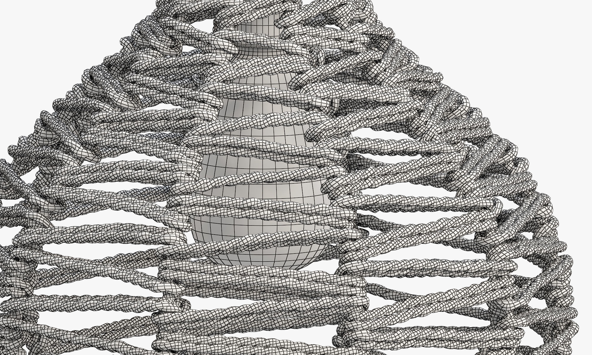 Joybird Nezz Natural Ceiling Lamp 3D model_10