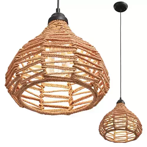 Joybird Nezz Natural Ceiling Lamp