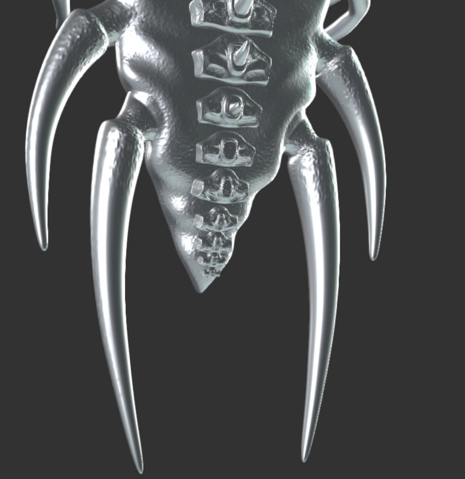 Diablo Bone Shield Necromancer 3D model_3