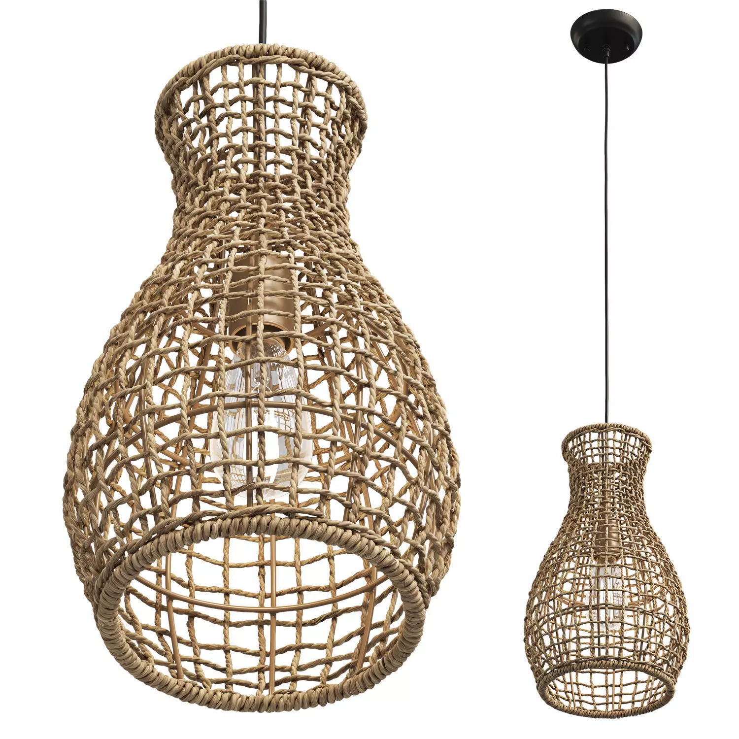 Joybird Georgia Pendant 3D model_0