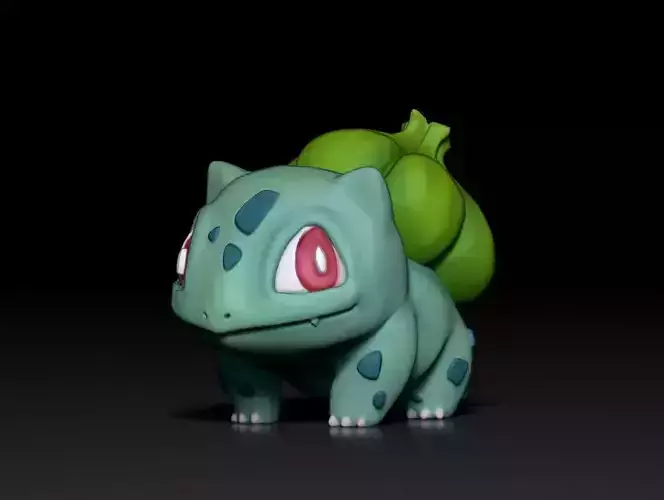 Balbasaur -Pokemon -3D Printable Figure - Toy 3D print model