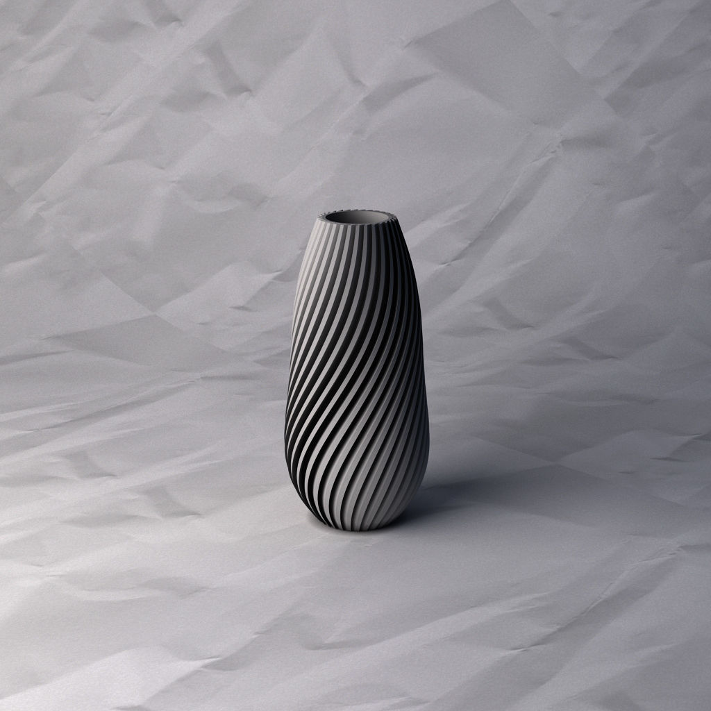 VASE 107 3D print model_6