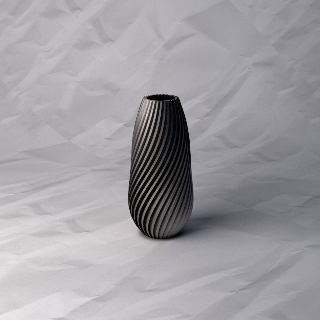 VASE 107 3D print model_4