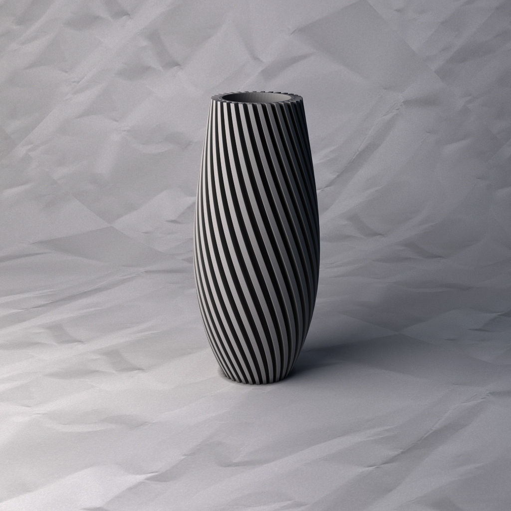VASE 110 3D print model_6