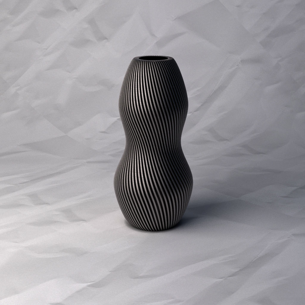 VASE 113 3D print model_4
