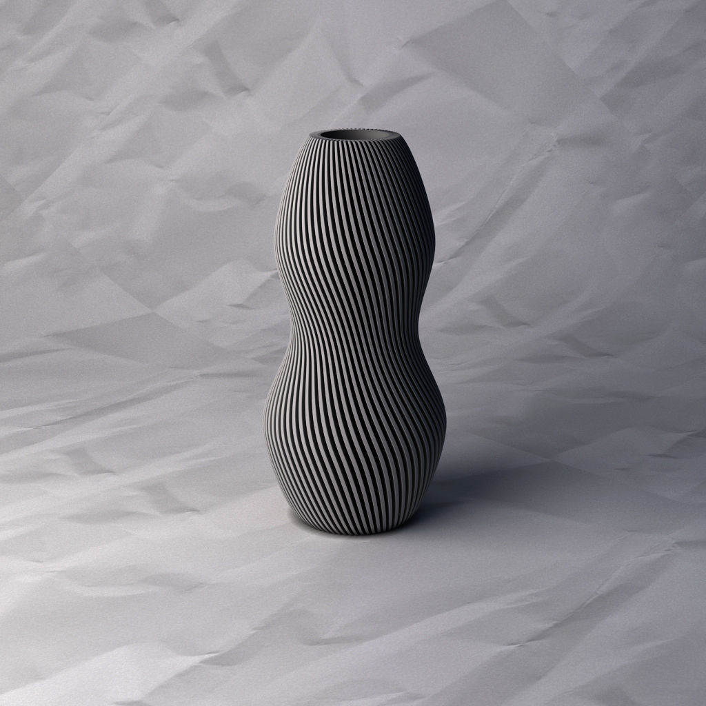 VASE 113 3D print model_6