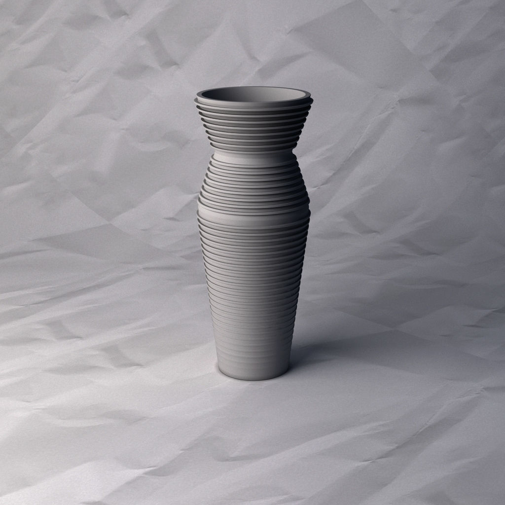 VASE 119 3D print model_6