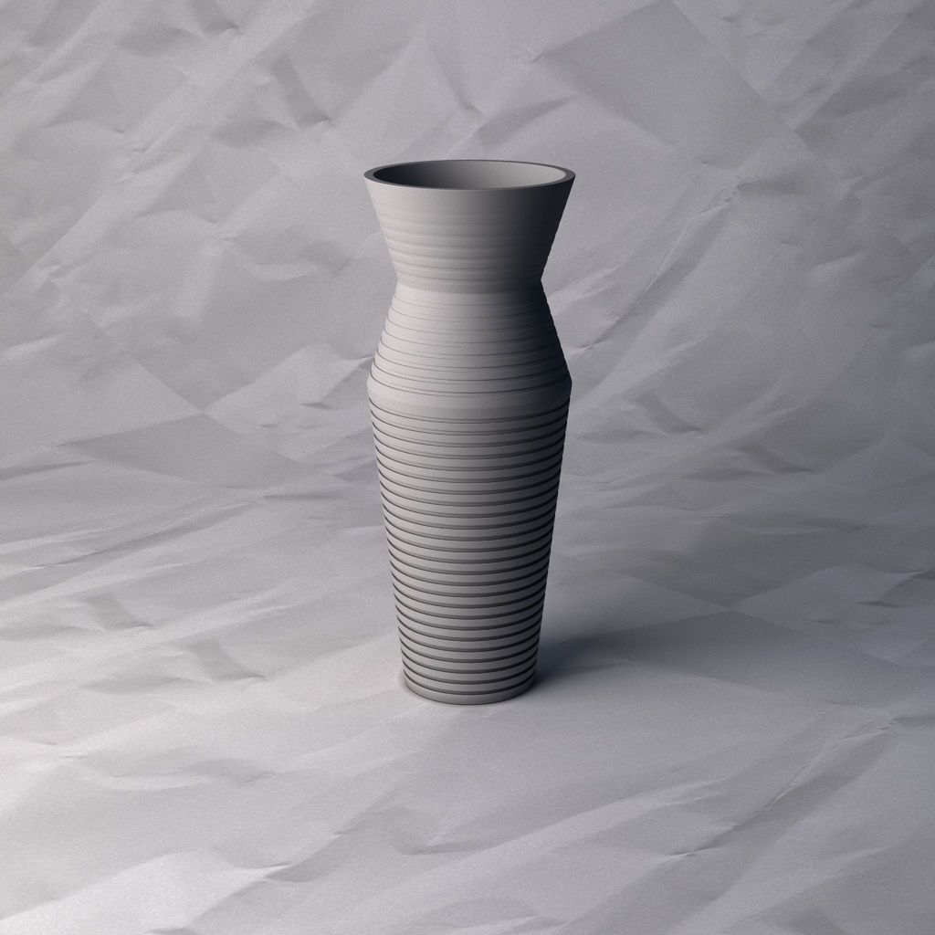 VASE 121 3D print model_6