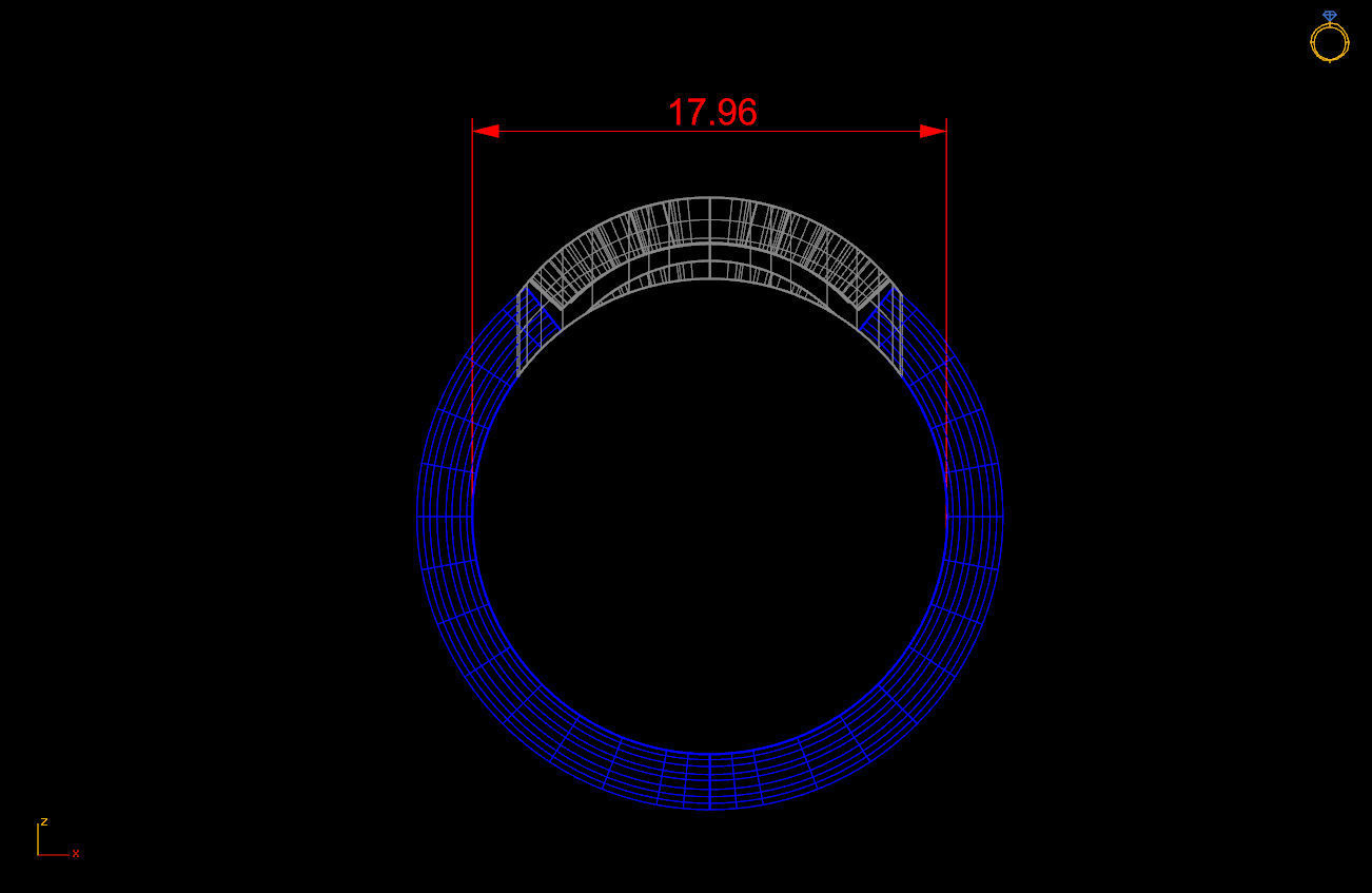 ARIES ring with zodiac sign 3D print model_2