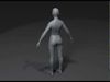 Clothed Male and Female Body Base Mesh 3D Model 10k Polygons 3D Model Collection_2