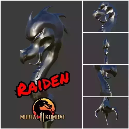 Raiden stuff from Mortal Kombat 11