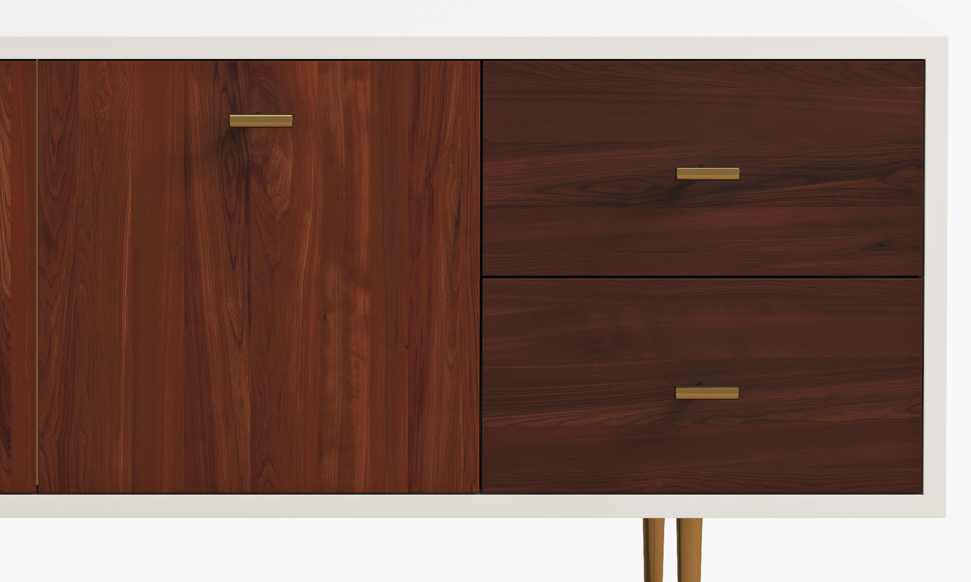 Joybird Aaro Small Media Console 3D model CGTrader