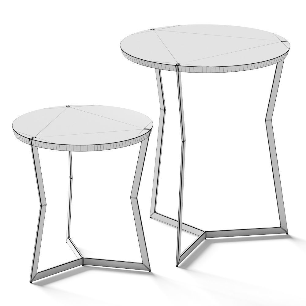 Coedition Star Coffee Tables 3D model_2