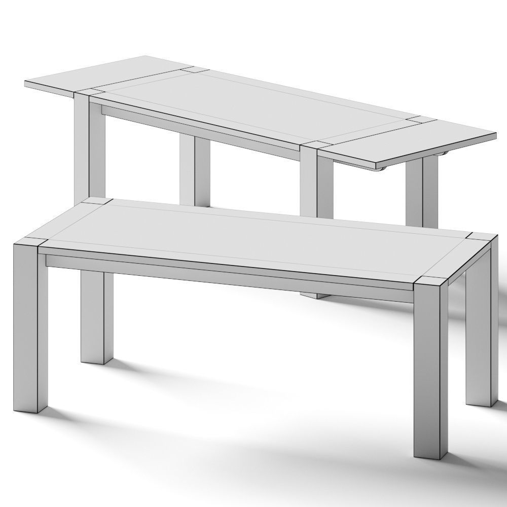 Vitamin Design Taurus Dining Tables 3D model_1