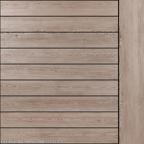 Peronda Everglades Pine Mocha Set 1 3D model