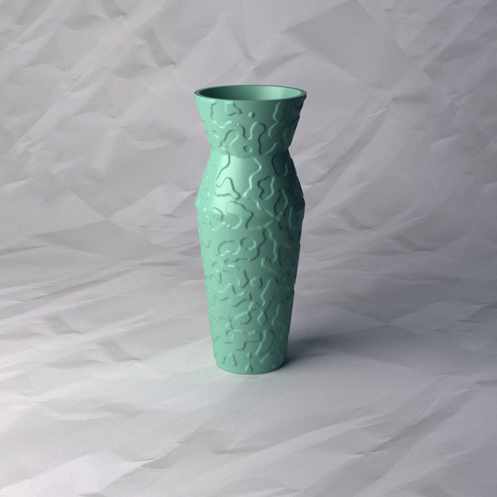 VASE 151 3D print model_2