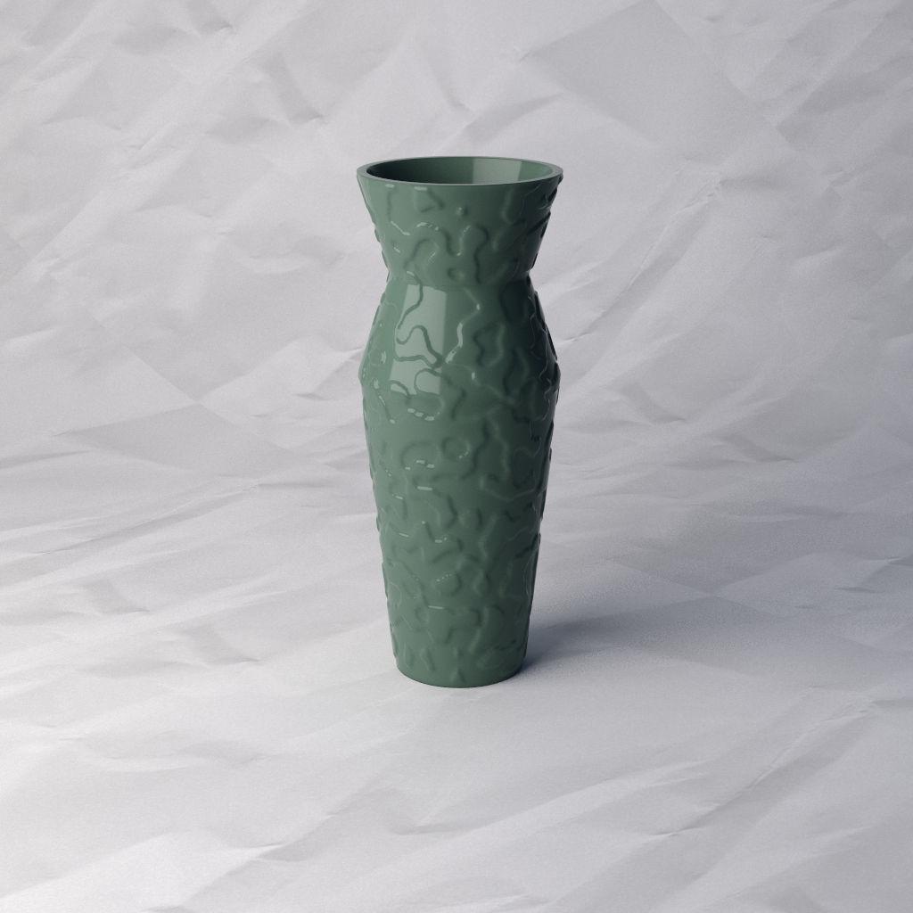 VASE 151 3D print model_5