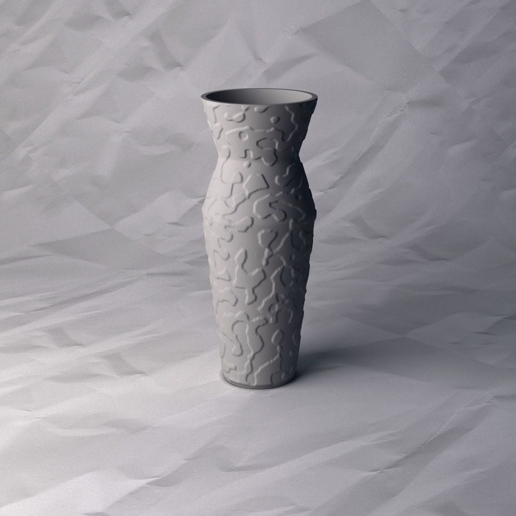 VASE 151 3D print model_6