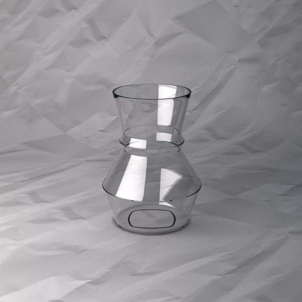 VASE 154 3D print model_3