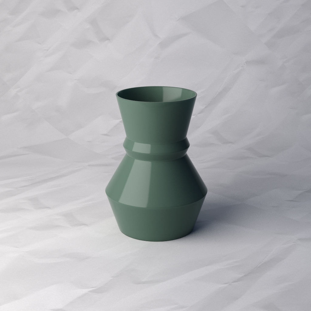 VASE 154 3D print model_5
