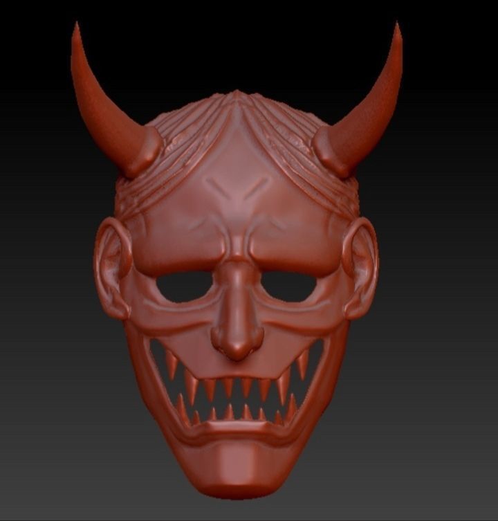 SHINIGAMI MASK 3D print model