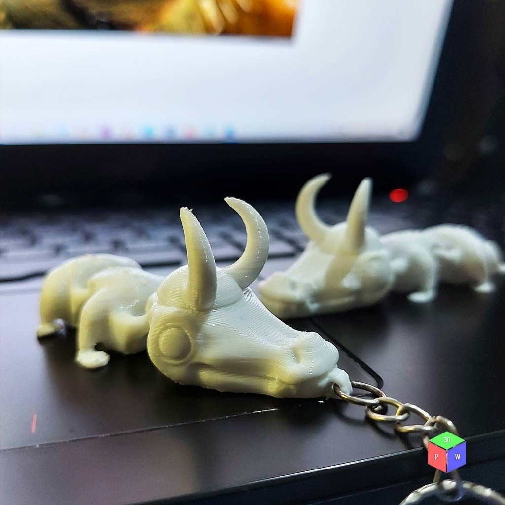LOKI ALLIGATOR VARIANT FLEXIBLE TOY PLUS KEYRING 3D print model_8