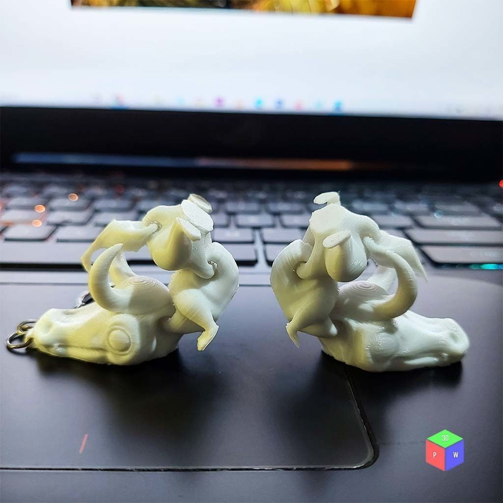 LOKI ALLIGATOR VARIANT FLEXIBLE TOY PLUS KEYRING 3D print model_4