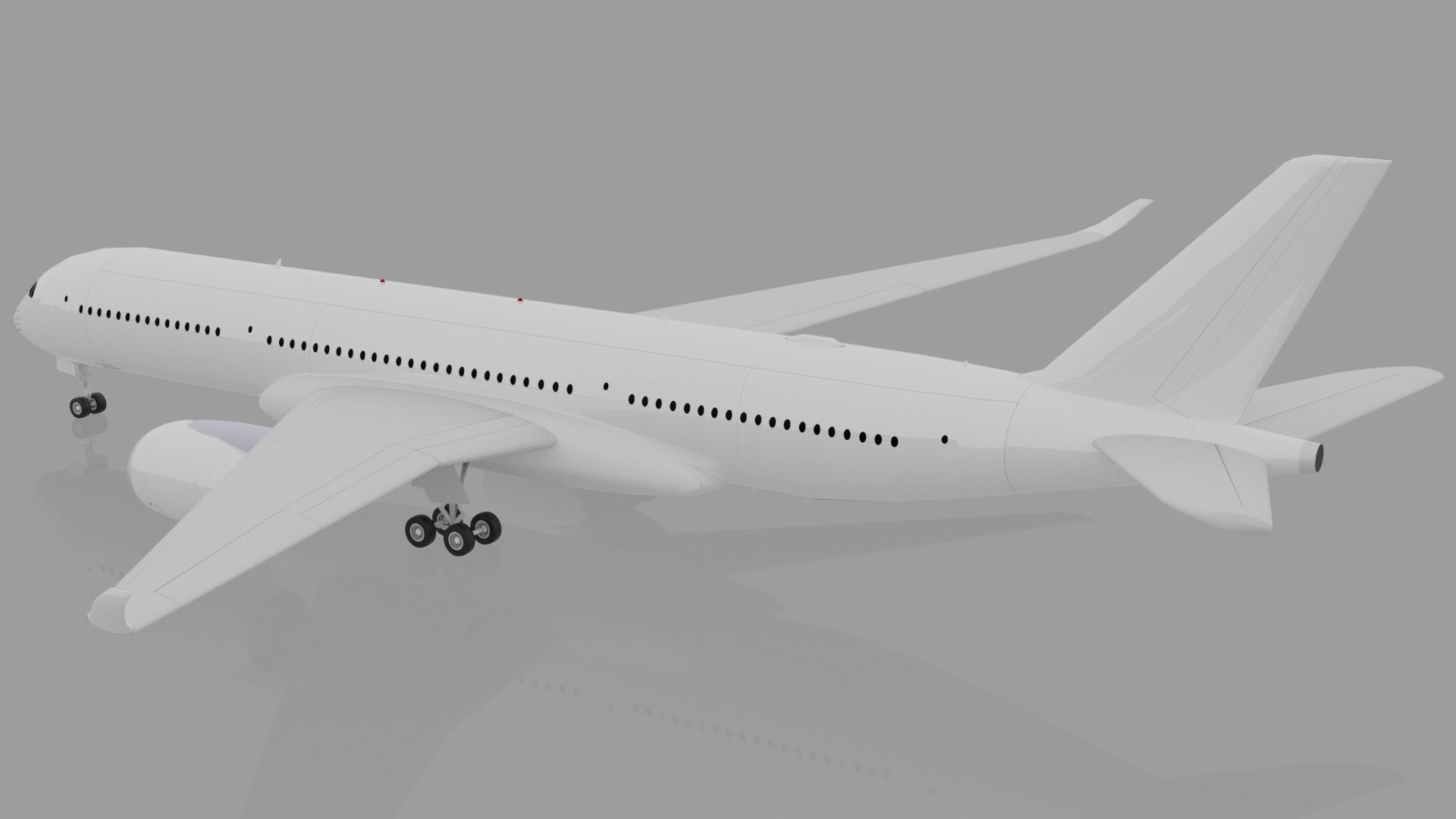 Airbus A350-900 XWB 3D model_2