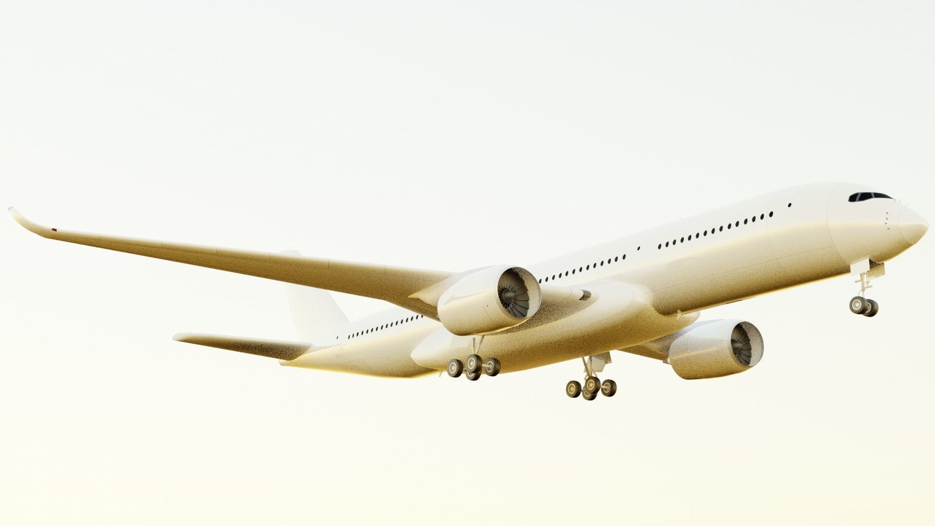 Airbus A350-900 XWB 3D model_6