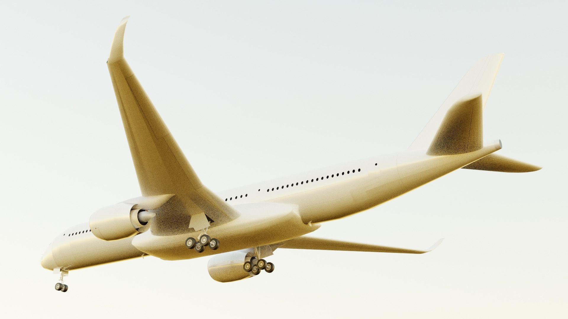 Airbus A350-900 XWB 3D model_5