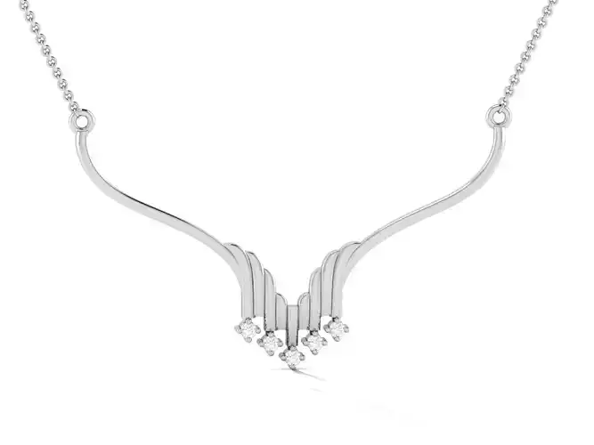 Women necklace 3dm render detail