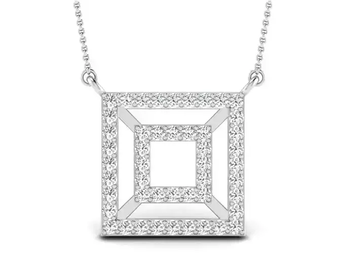 Women necklace 3dm render detail