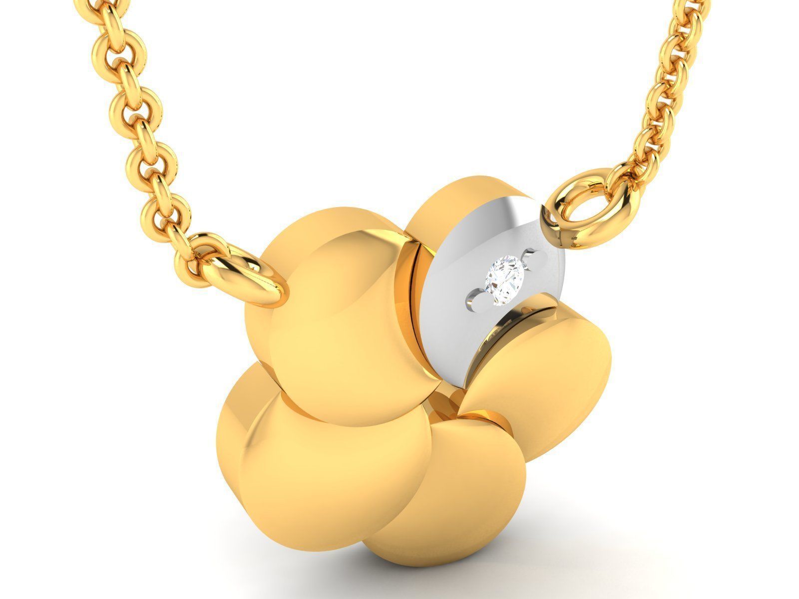 Women necklace 3dm render detail 3D print model_1