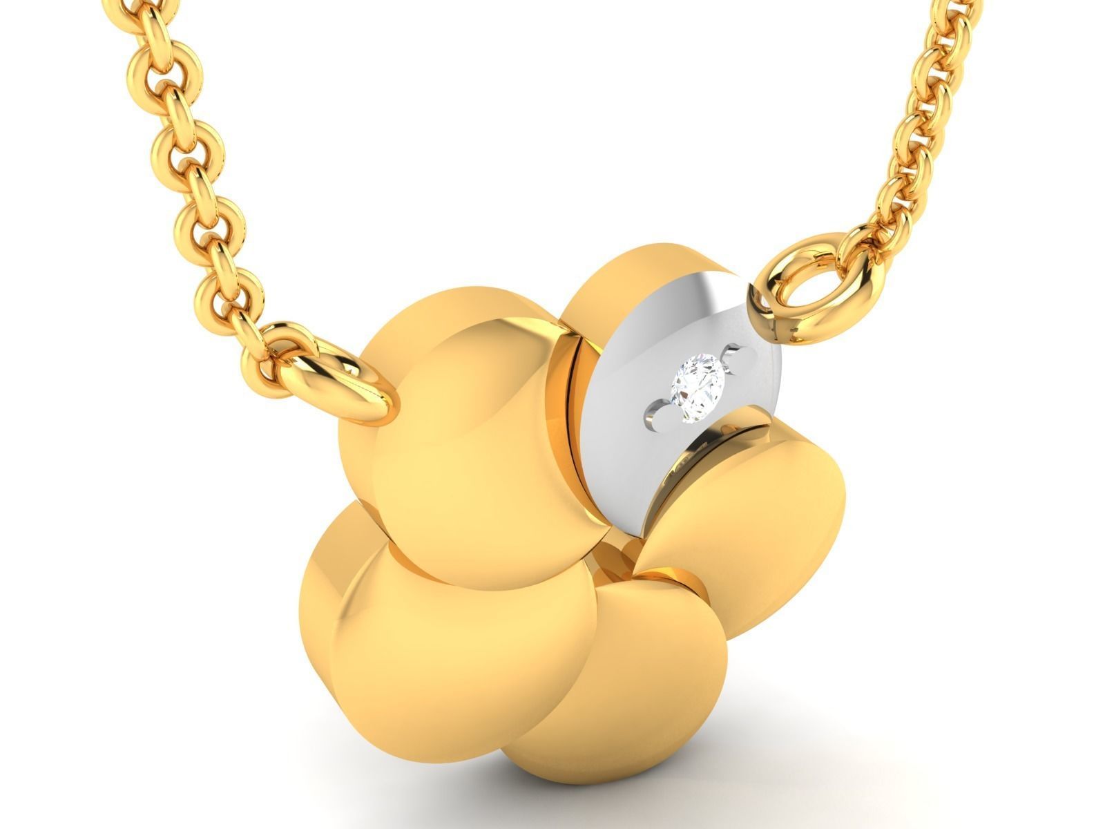 Women necklace 3dm render detail 3D print model_2