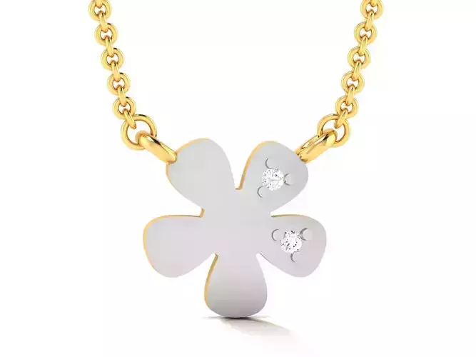 Women necklace 3dm render detail