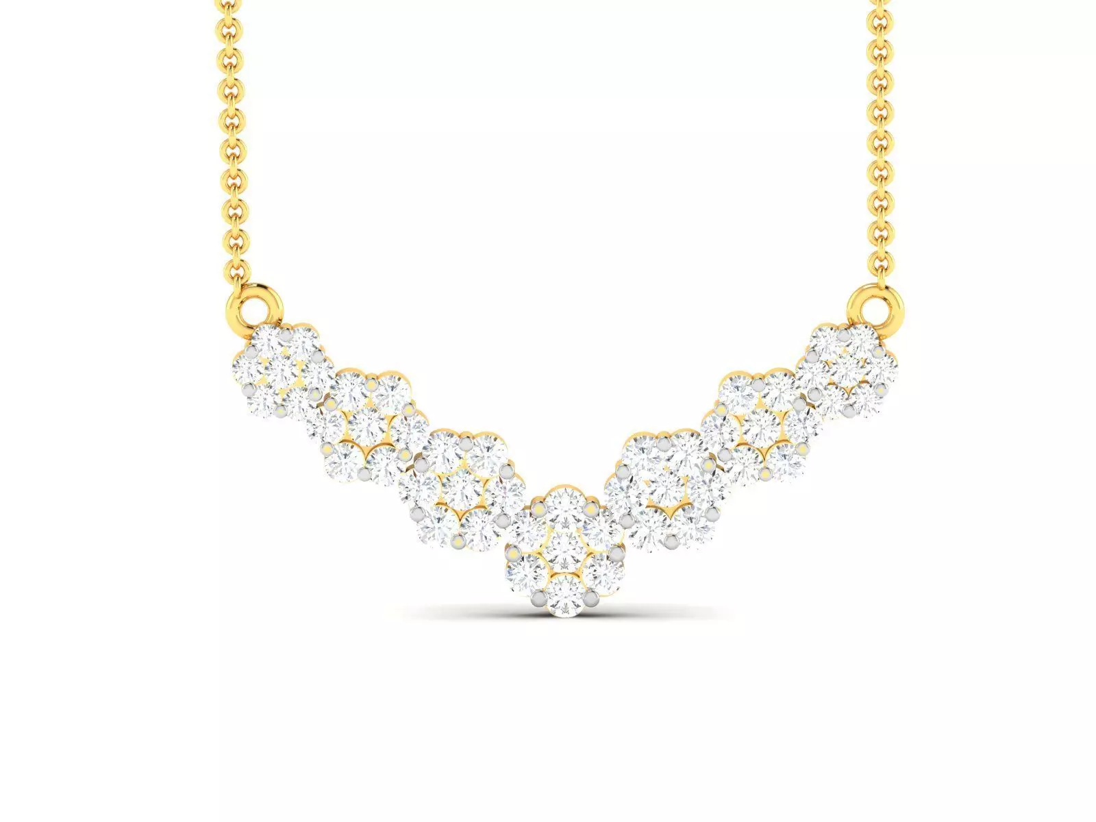 Women necklace 3dm render detail 3D print model_0