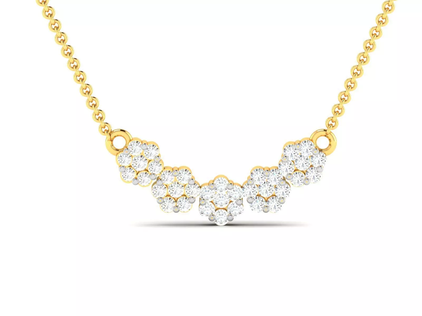 Women necklace 3dm render detail 3D print model_0