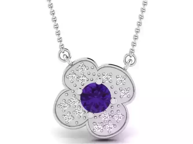 Women necklace 3dm render detail 3D print model