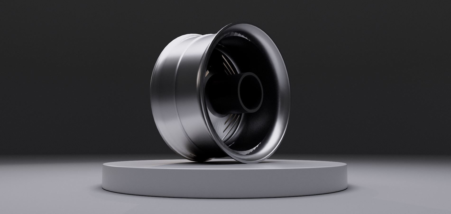 L4G wheel Low-poly 3D model_4