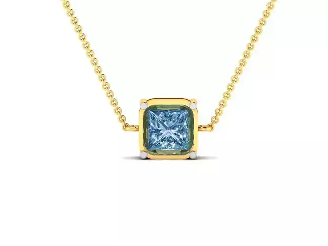 Women necklace 3dm render detail 3D print model
