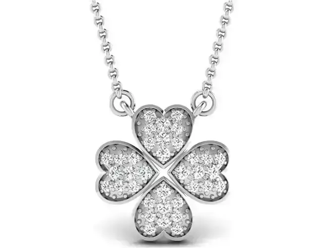 Women necklace 3dm render detail